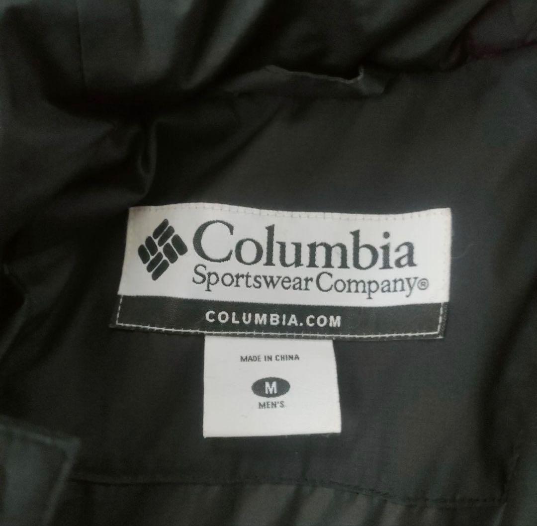 Columbia パファージャケット ブラック パフ フーディ