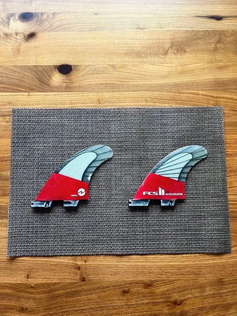 FCS ACCELERATOR サーフィン フィン サイズS（ツインセット）