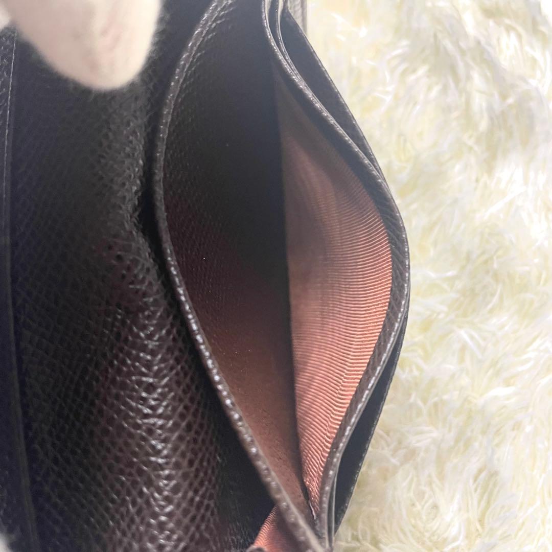 美品 ブルガリ 名刺入れ サフィアーノ ビーゼロワン サークルロゴ ブラウン