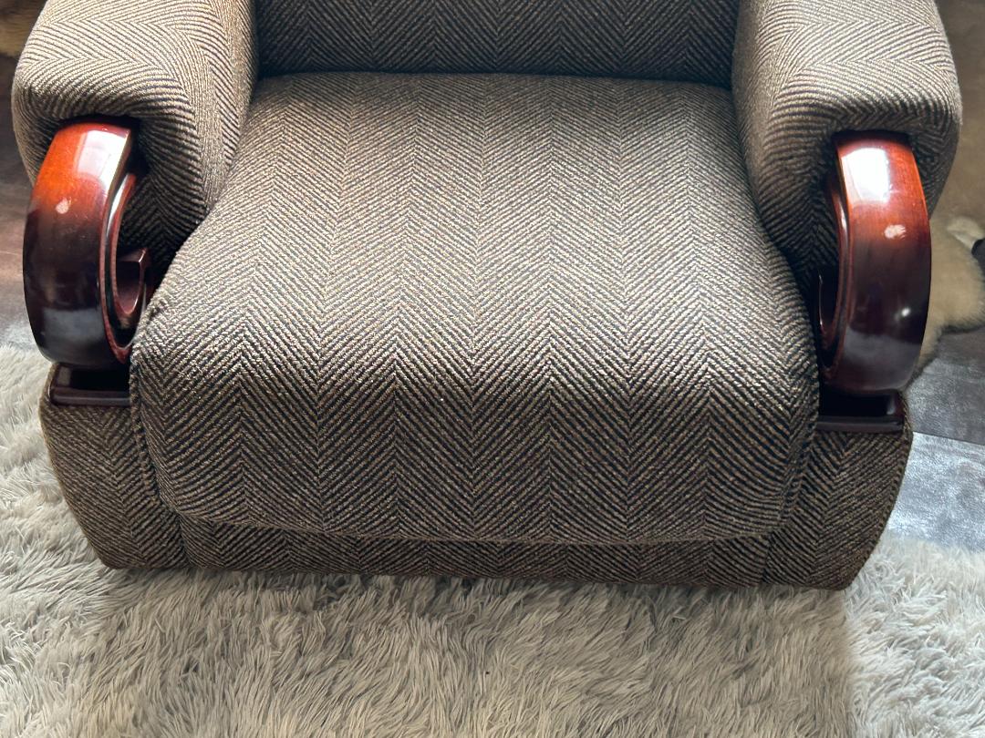 レトロ　ヴィンテージ　ミッドセンチュリー　一人用　アームソファ　2脚 IR