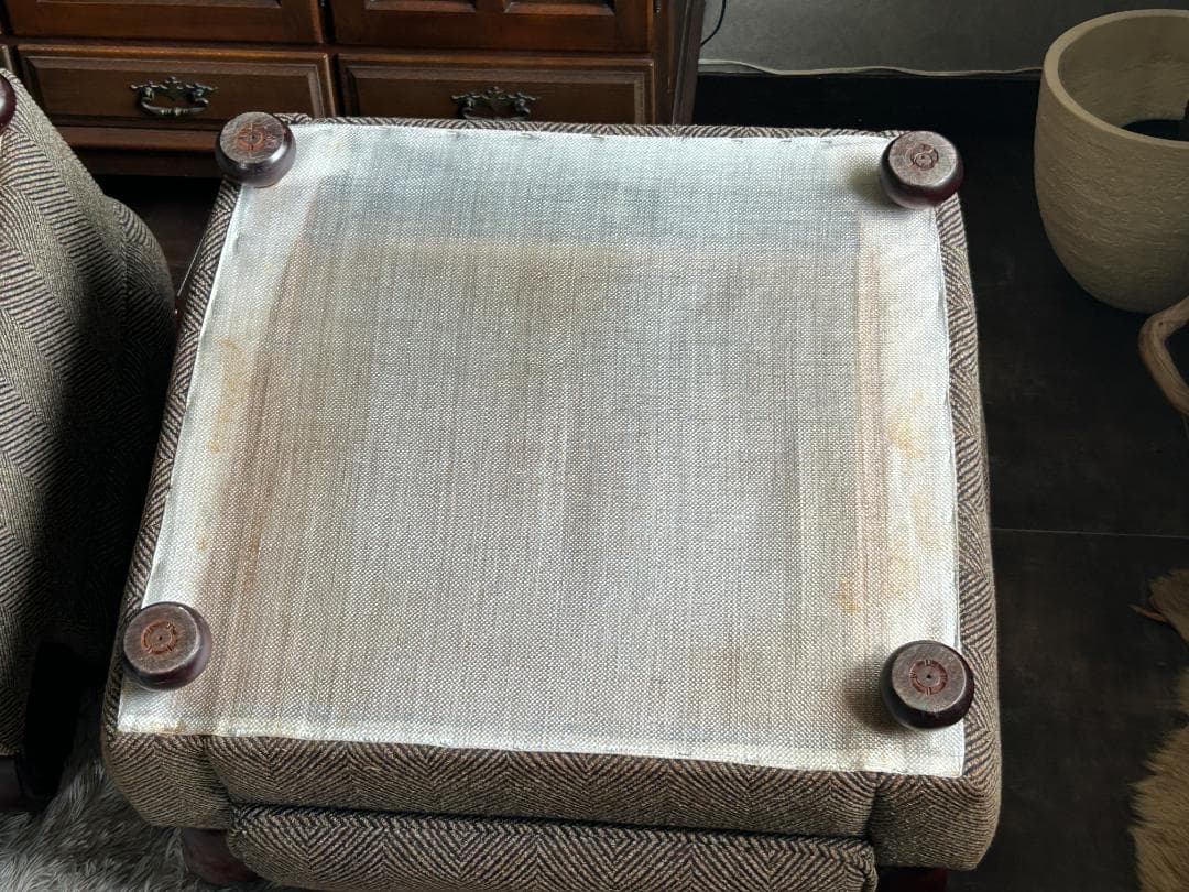 レトロ　ヴィンテージ　ミッドセンチュリー　一人用　アームソファ　2脚 IR