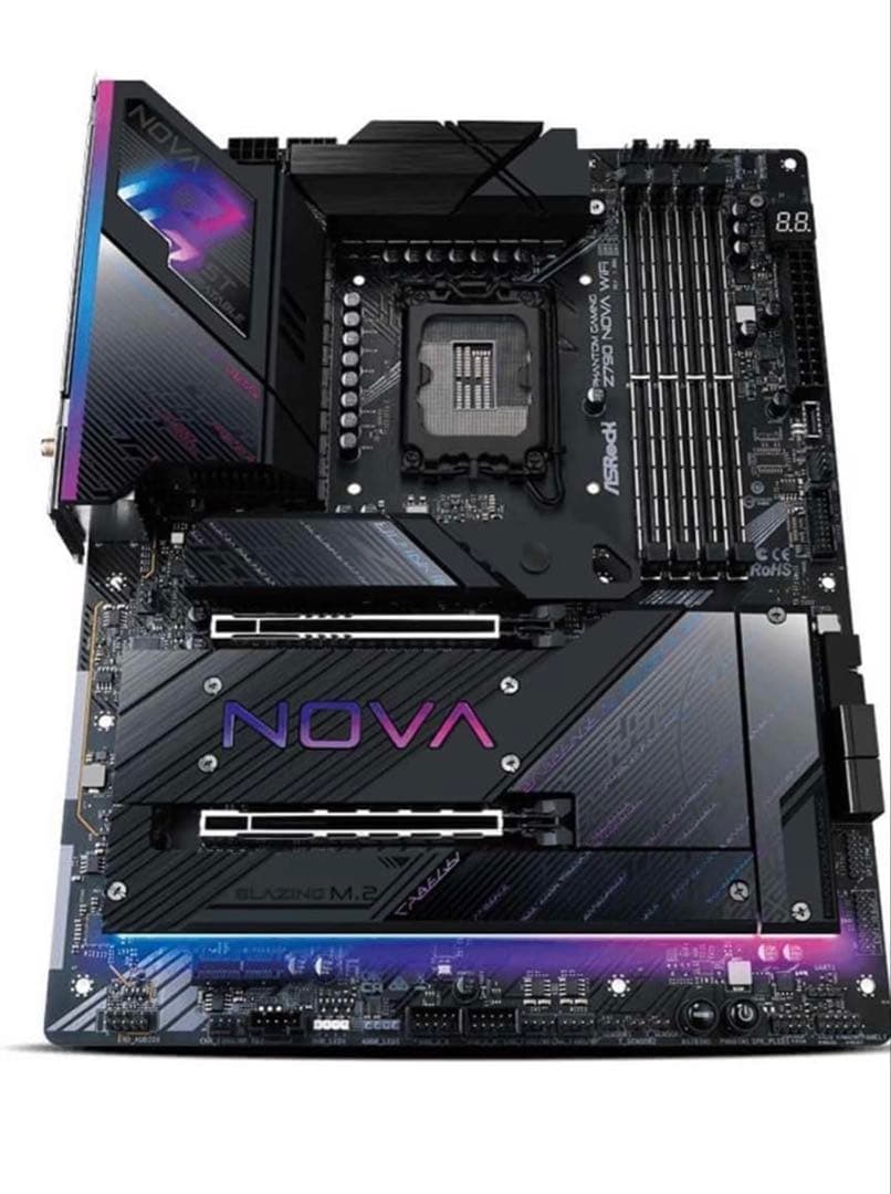 Z790 NOVA マザーボード　直接6！　組むことやめたので新品です！