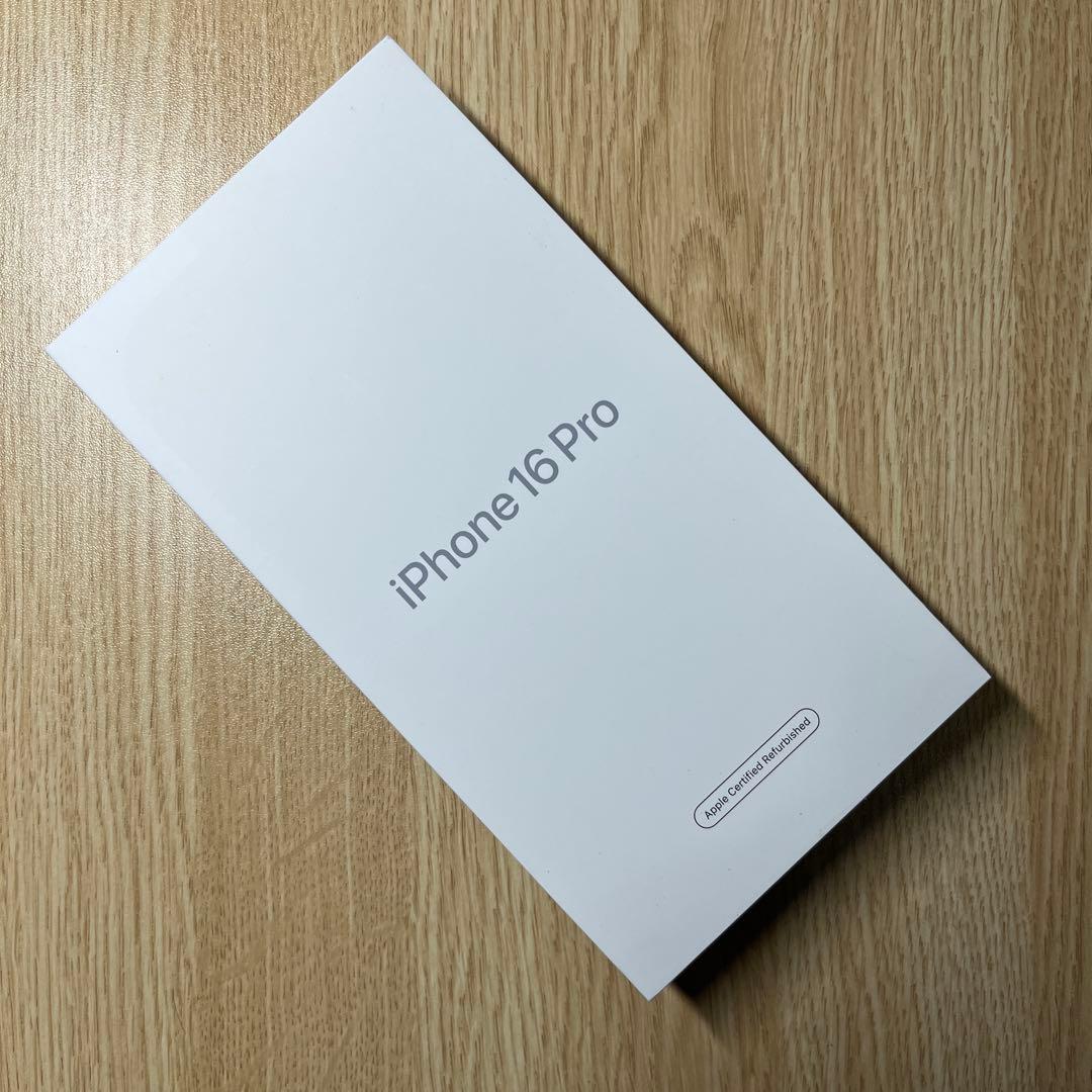 新品、未開封 iPhone 16Pro 128GB ブラック国内版SIMフリー