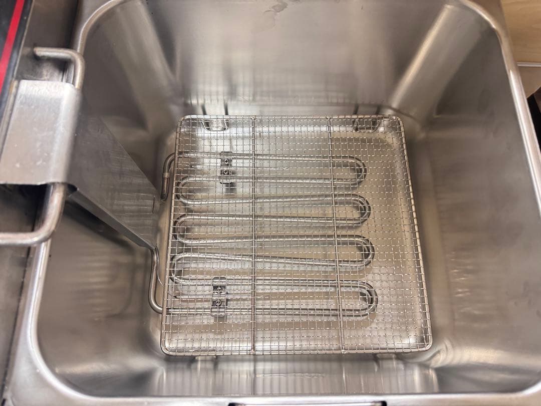 電気フライヤー ステンレススチール