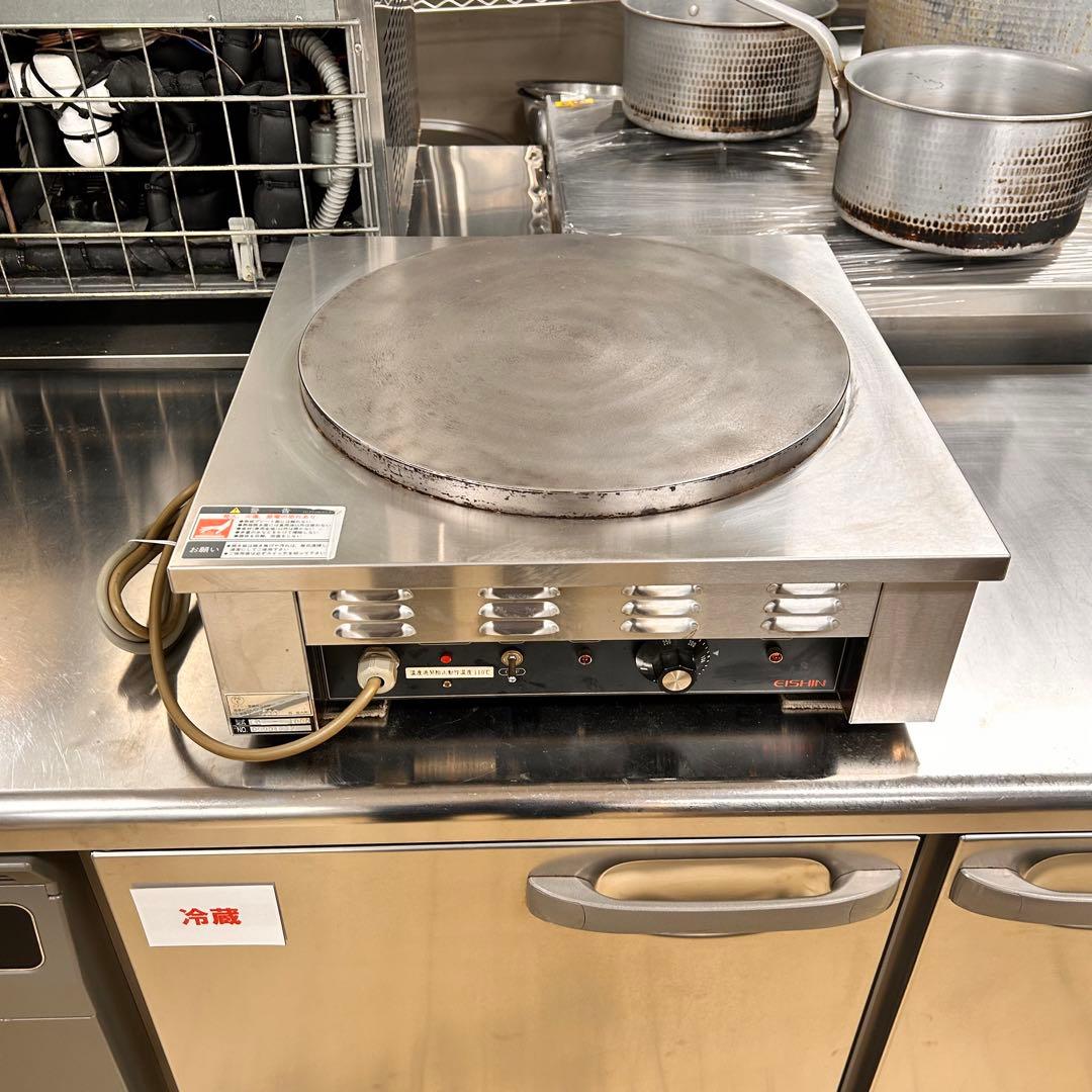 4681【美品】エイシン クレープ焼き器 焼成機 EC-1000 100V
