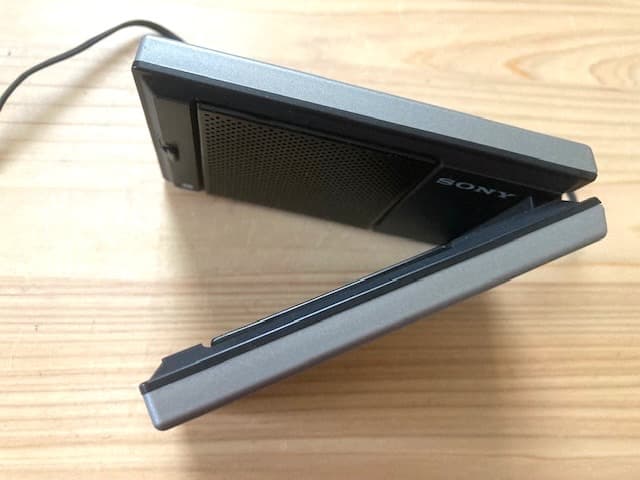 超希少品 整備済完全動作品 折りたたみ式スピーカー SONY SS-WM20