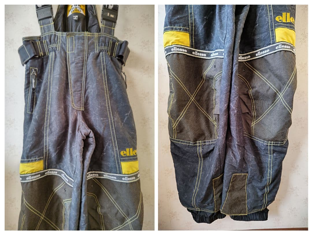 ☆エレッセ ヴィンテージ スキー スノーボードウェア 上下セット L☆