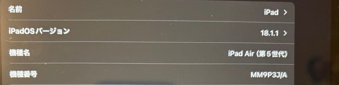 Apple iPad Air 第5世代 本体 カバー付き