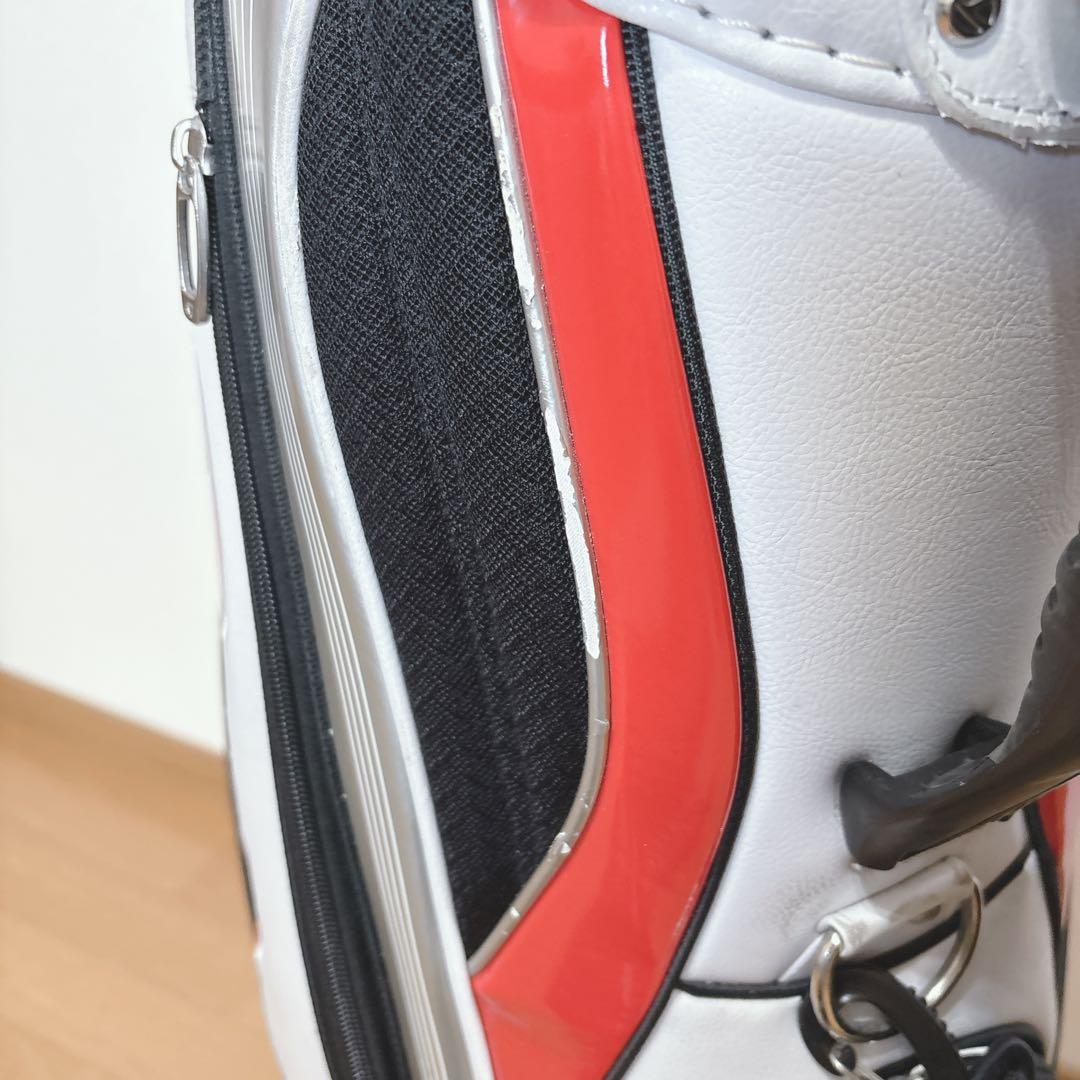K383 TaylorMade キャディバック 白赤