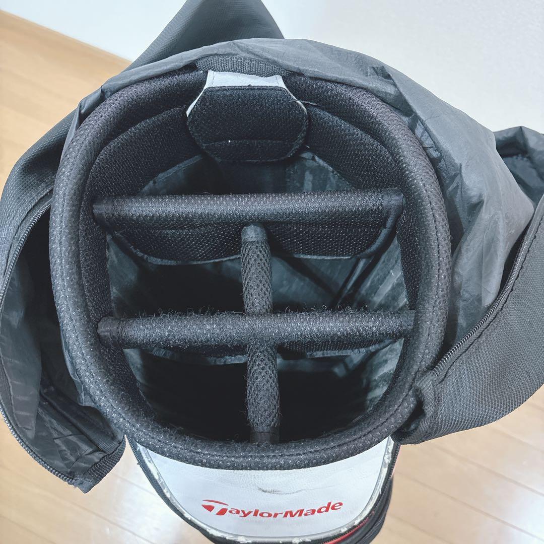 K383 TaylorMade キャディバック 白赤