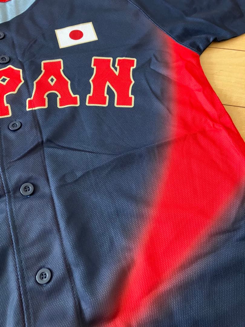 サムライジャパン各年代応援ユニフォーム5着セット　Lサイズ〜フリー未使用