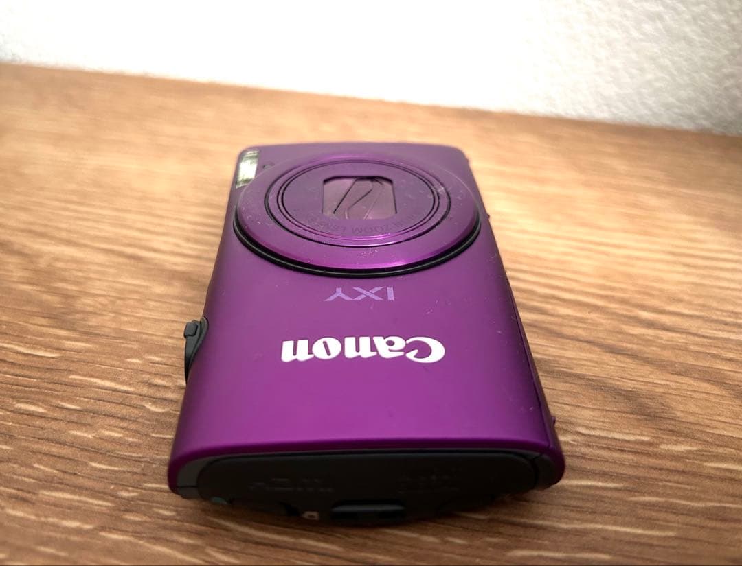 Canon IXY 600F パープル 本体と付属品