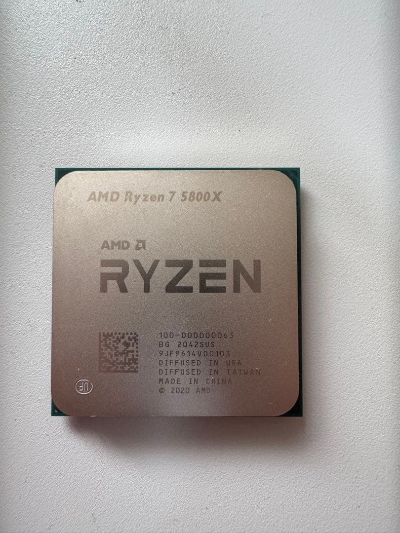 AMD Ryzen 7 5800X ＋メモリ＋1050w電源＋ケース