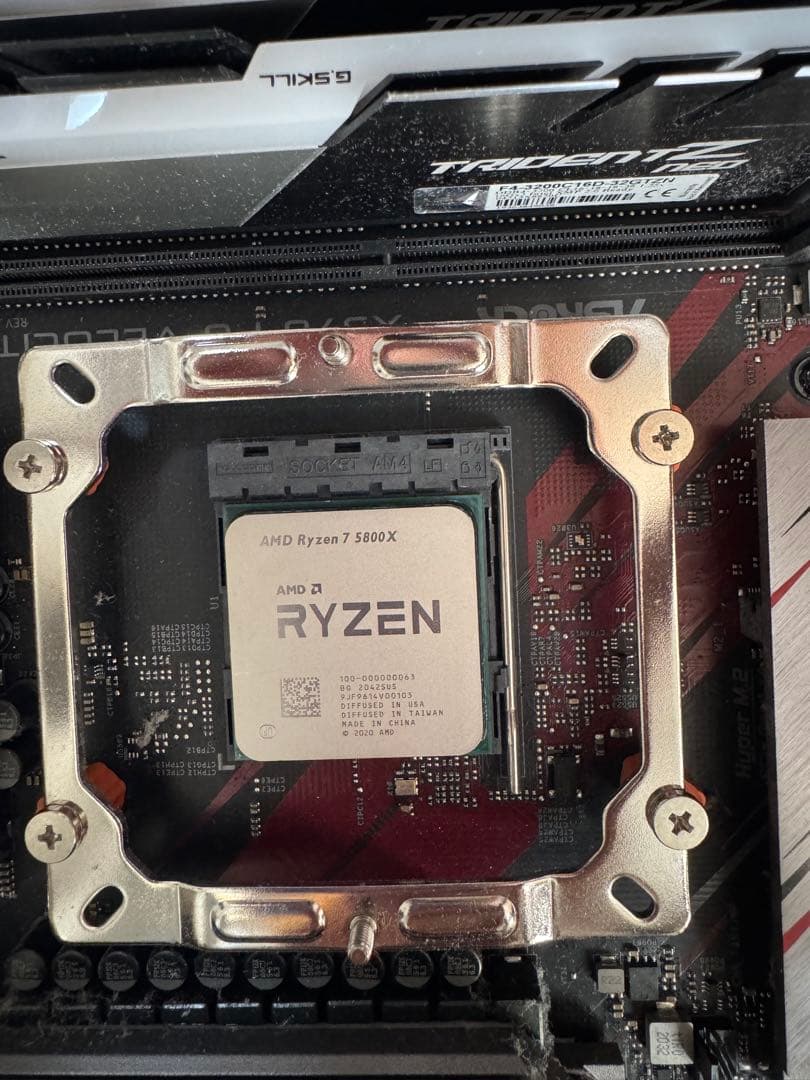 AMD Ryzen 7 5800X ＋メモリ＋1050w電源＋ケース