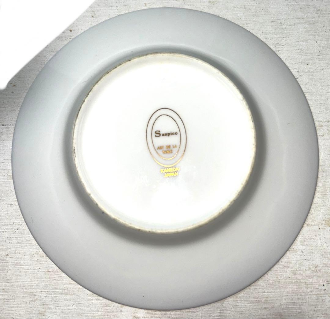 不思議の国のアリス皿&ラルフローレンカップ&サンピコソーサー&りんごガラスボウル