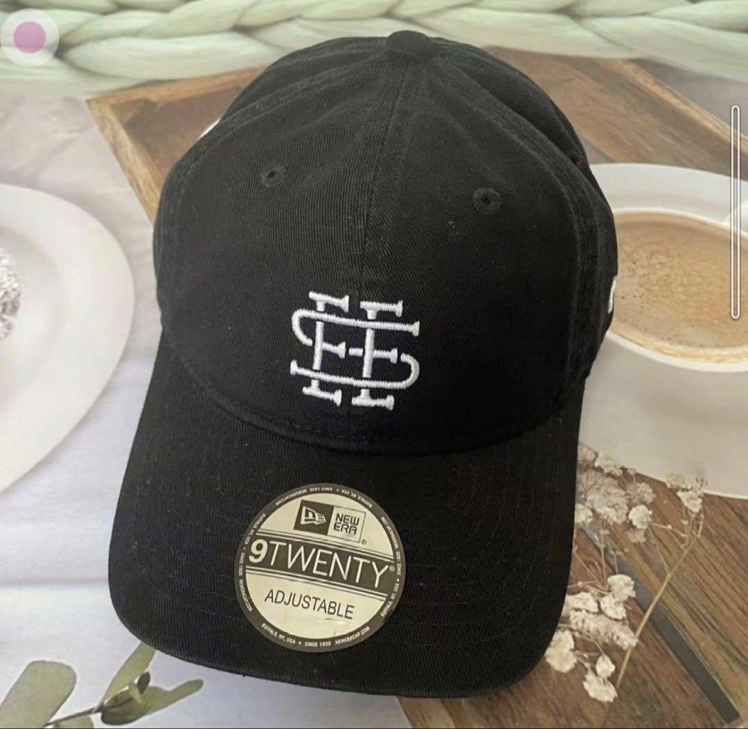 【美品】SEESEE NEW ERA 920CS ブラック キャップ 京都