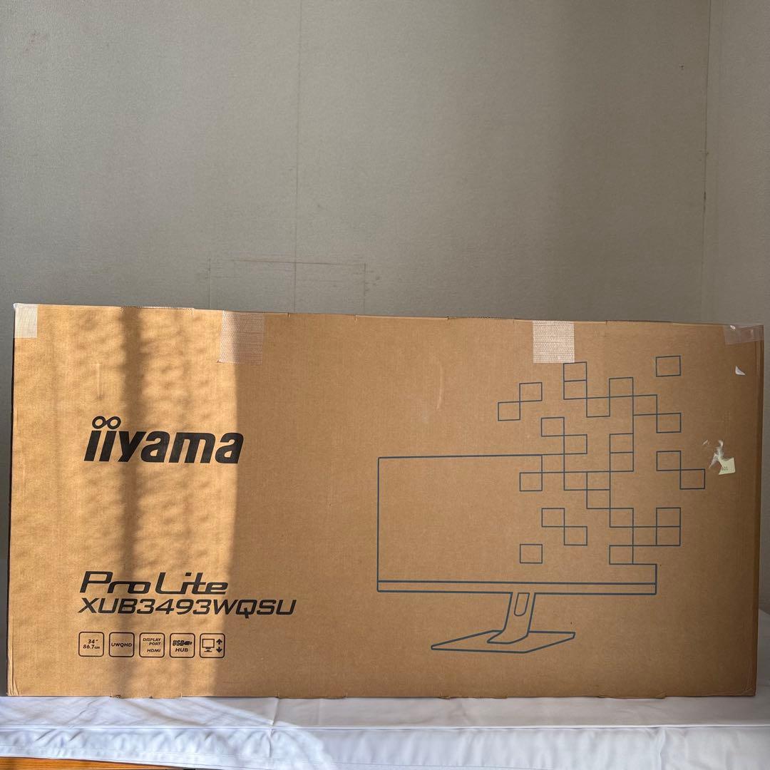 iiyama ProLite XUB3493WQSU ウルトラワイドモニター
