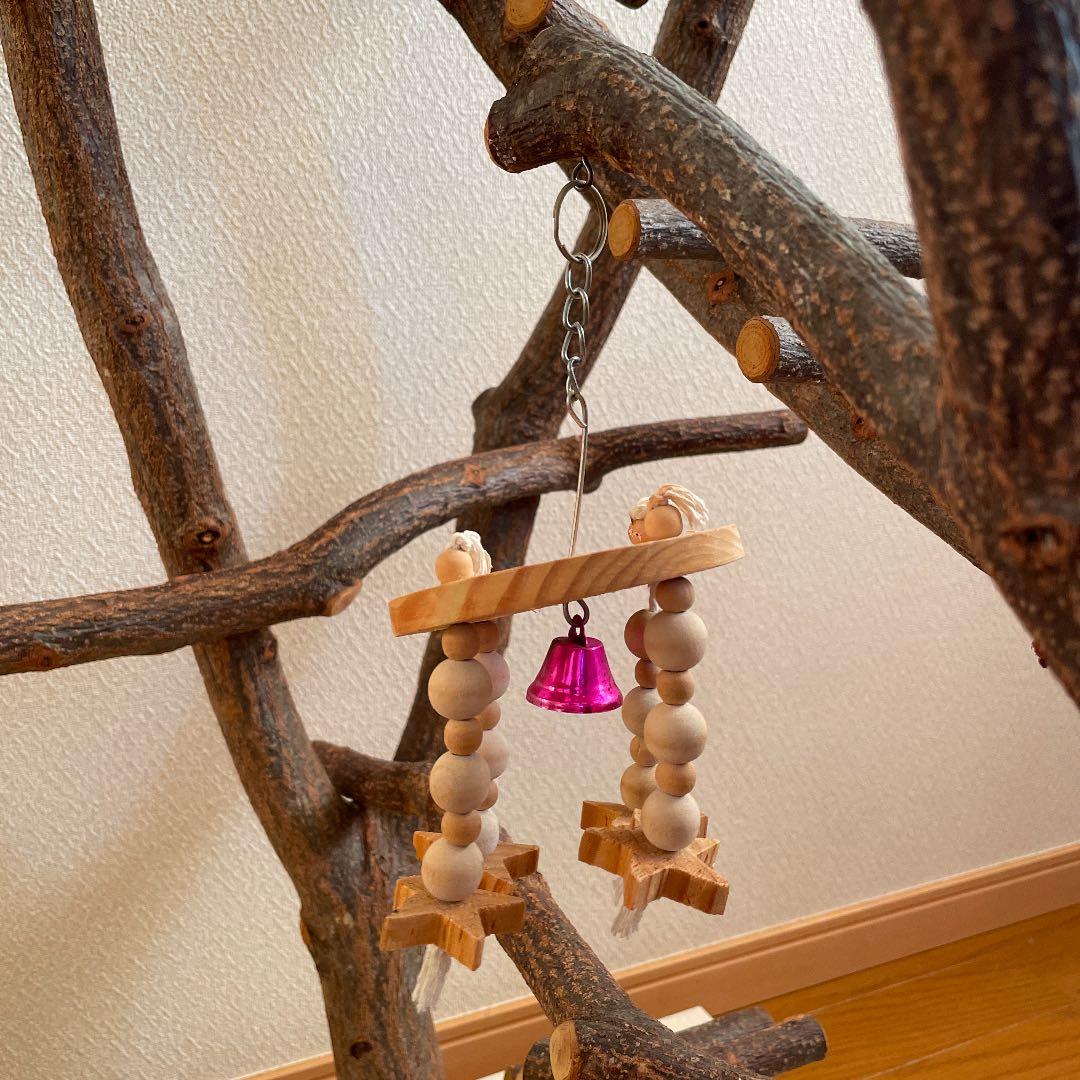 鳥さん用のアスレチックジム