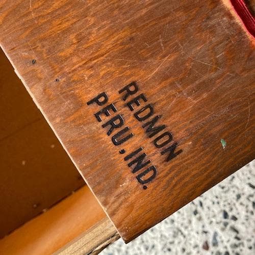 ビンテージ 60’s BURLINGTON社製 ピクニックバスケット USA製