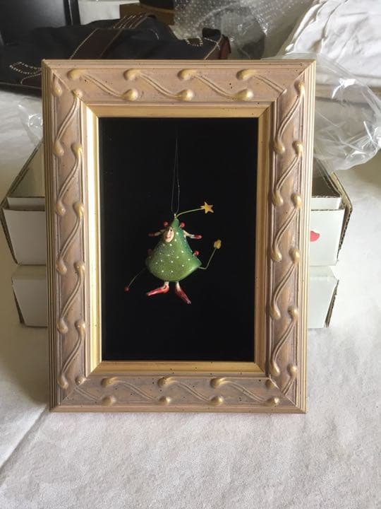 額入りオーナメント5個