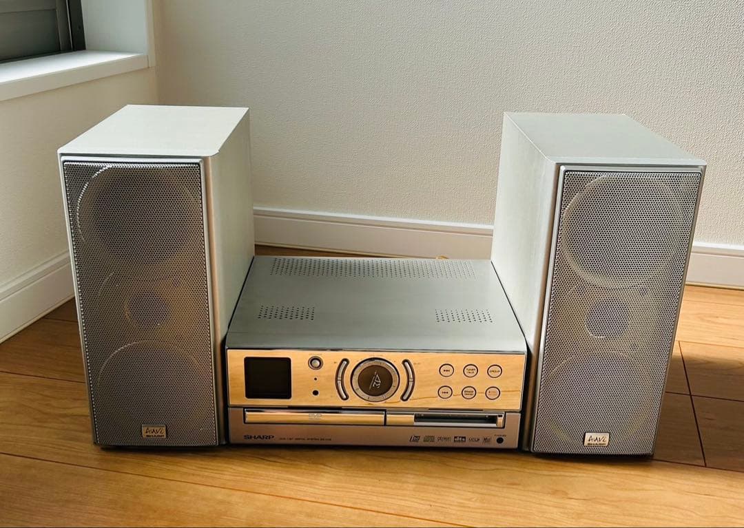 SHARP ミニコンポ SD-VH9-S シャープ CD MD DVD