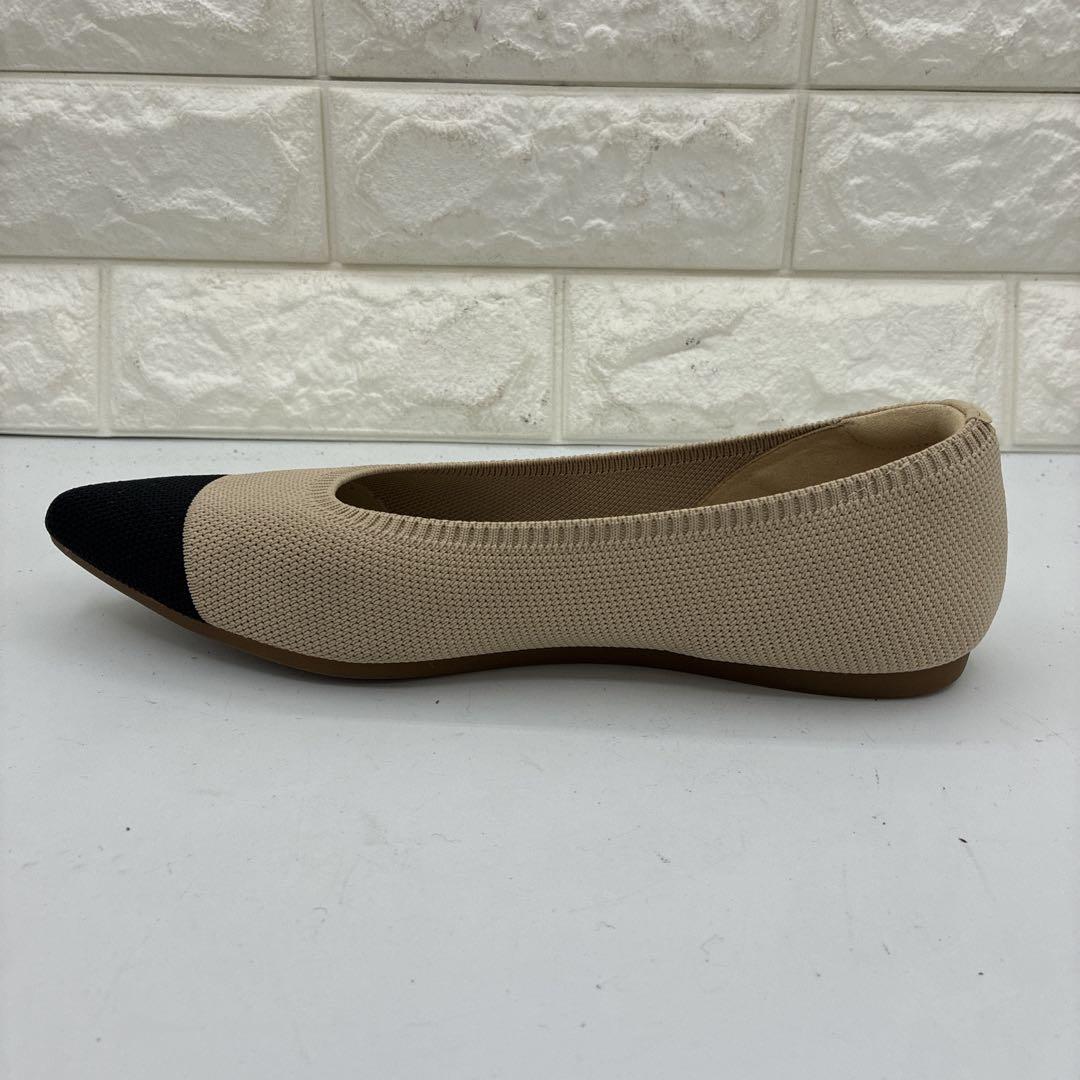 【美品】Vivaia ヴィヴァイア ポインテッドトゥ フラットシューズ 39