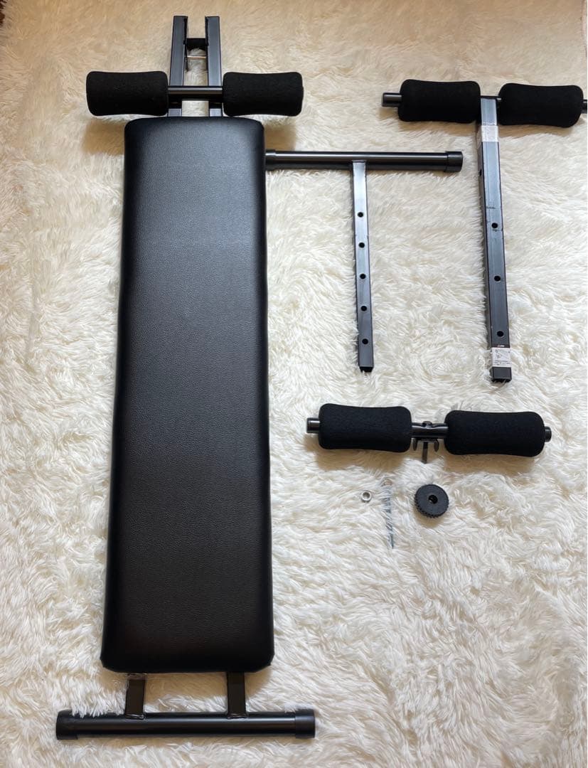 トレーニングベンチ 腹筋マシン　腹筋台　ベンチ台　調節可能