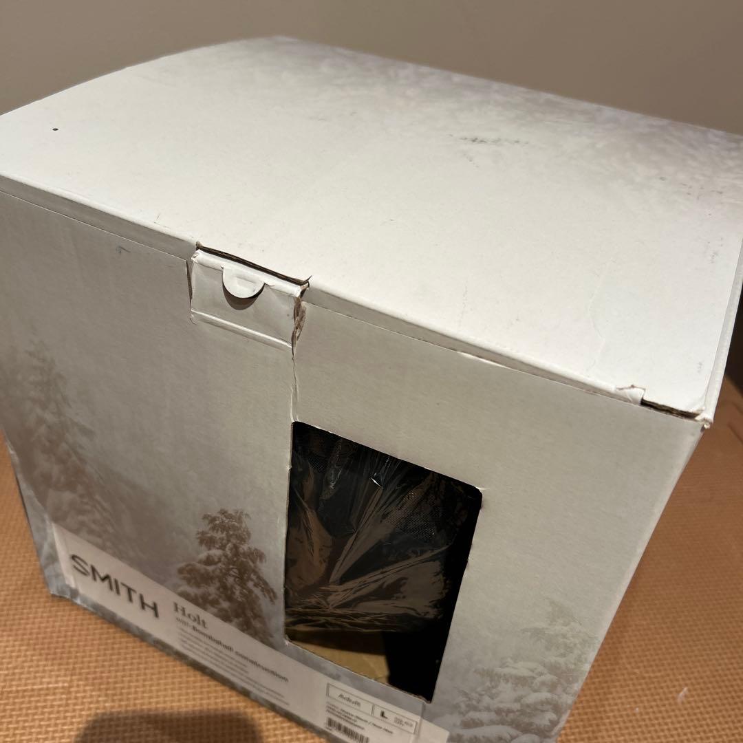 SMITH Holt Matte Black ヘルメット Lサイズ