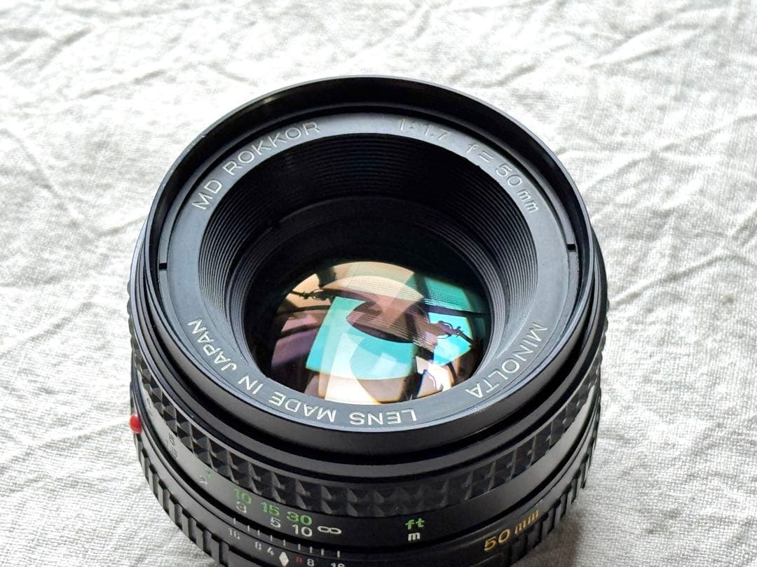 ⌘完動品！ モルト交換済！作例あり MINOLTA X-700 単焦点レンズ付⌘
