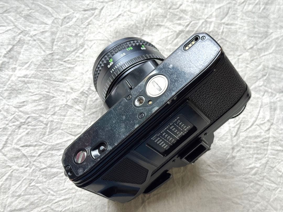 ⌘完動品！ モルト交換済！作例あり MINOLTA X-700 単焦点レンズ付⌘