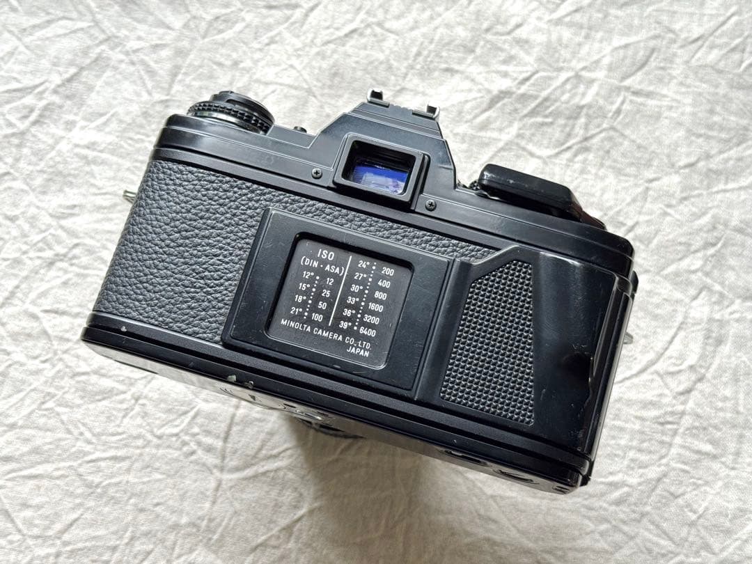 ⌘完動品！ モルト交換済！作例あり MINOLTA X-700 単焦点レンズ付⌘