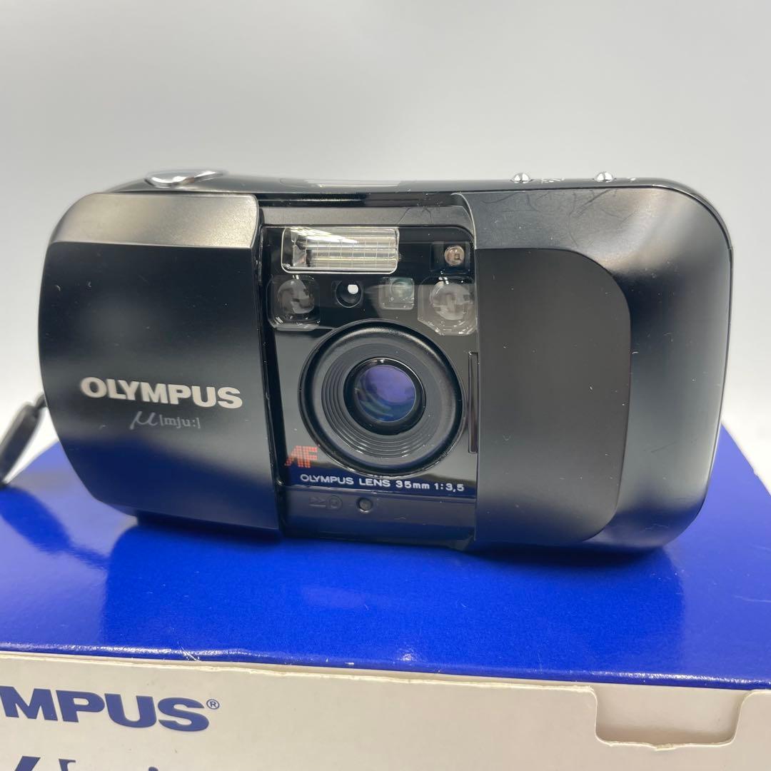 OLYMPUS コンパクトフィルムカメラ μ mju 初代 ジャンク