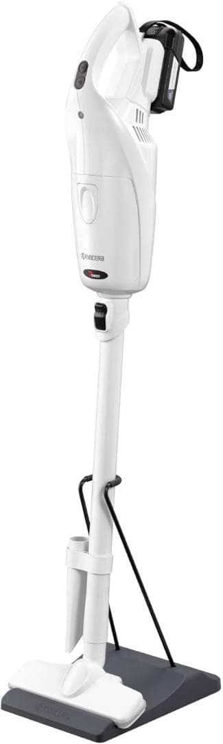 京セラ KBC-1800 ホワイトコードレス掃除機　スティックハンディー