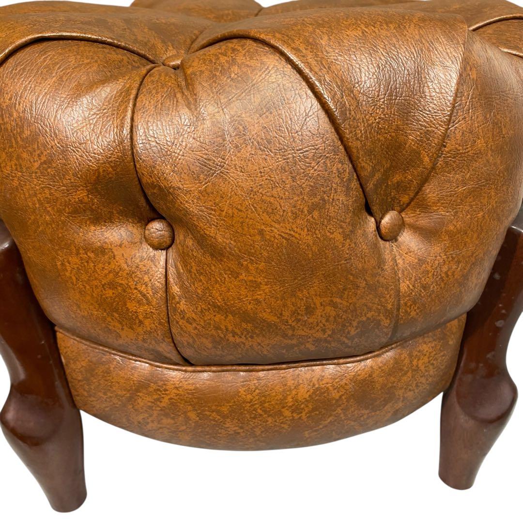 【美品】マルニ木工 ベルサイユ オットマン ブラウン