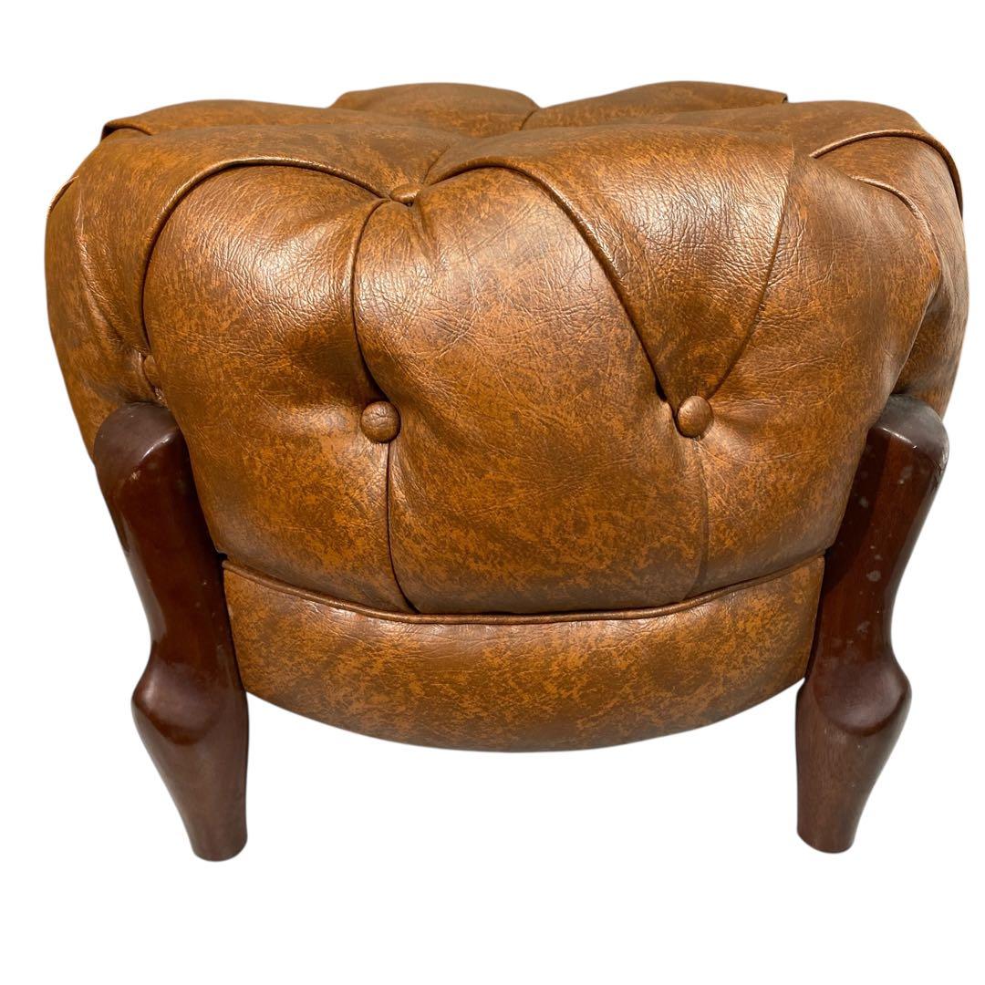 【美品】マルニ木工 ベルサイユ オットマン ブラウン