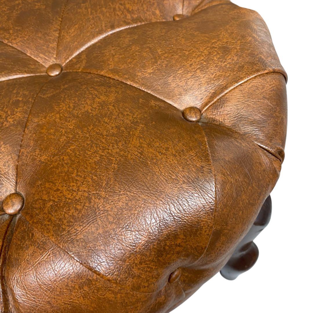 【美品】マルニ木工 ベルサイユ オットマン ブラウン