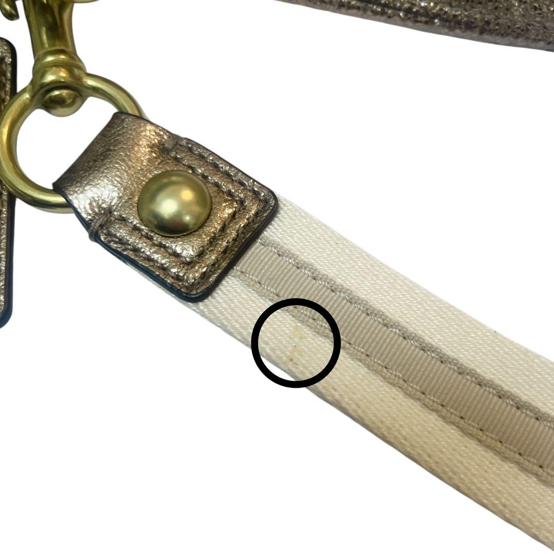 【極美品】COACH ポピー ショルダーバッグ ワンショルダー シグネチャー