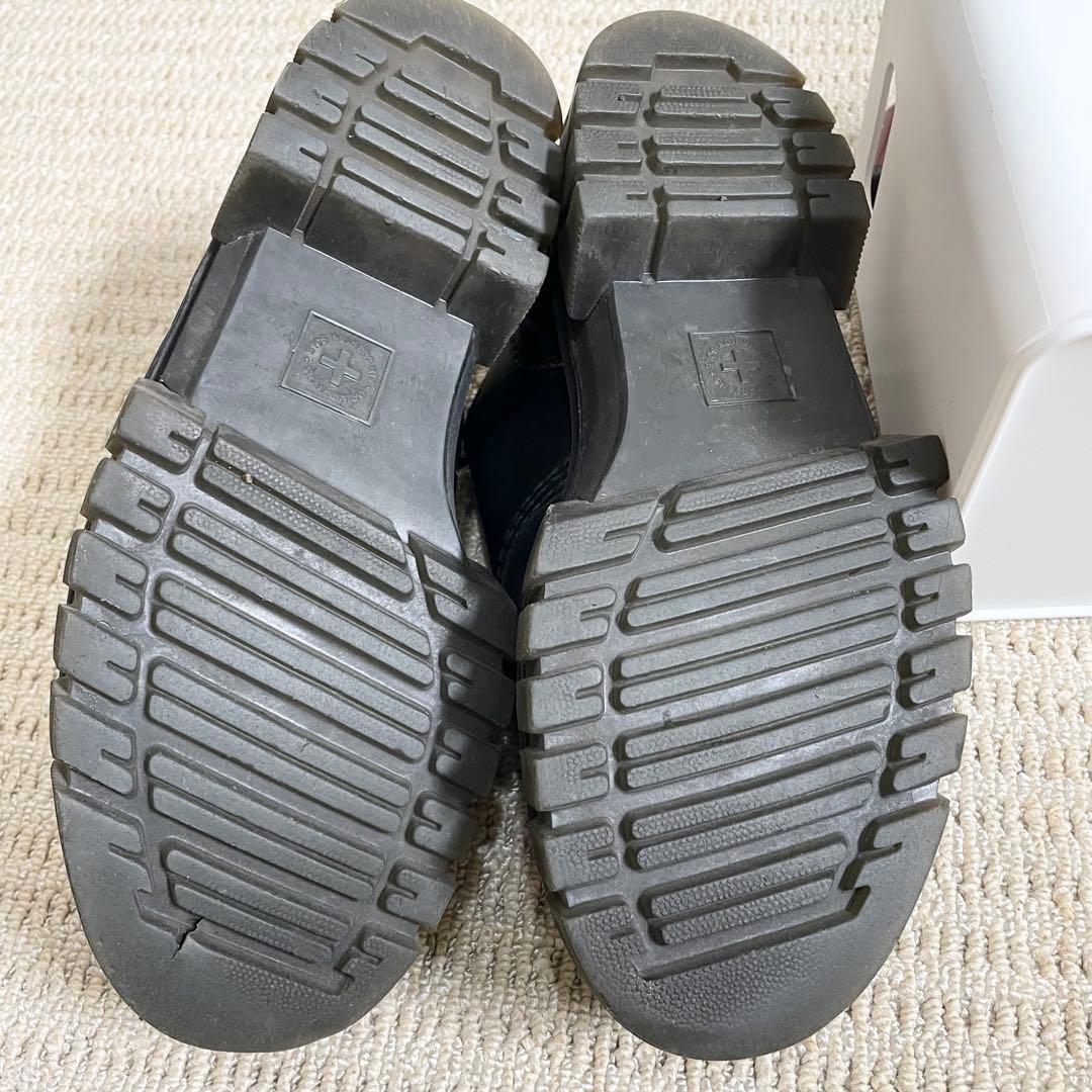 Uk7 ドクターマーチン Audrick 3ホール シューズ 革靴 黒