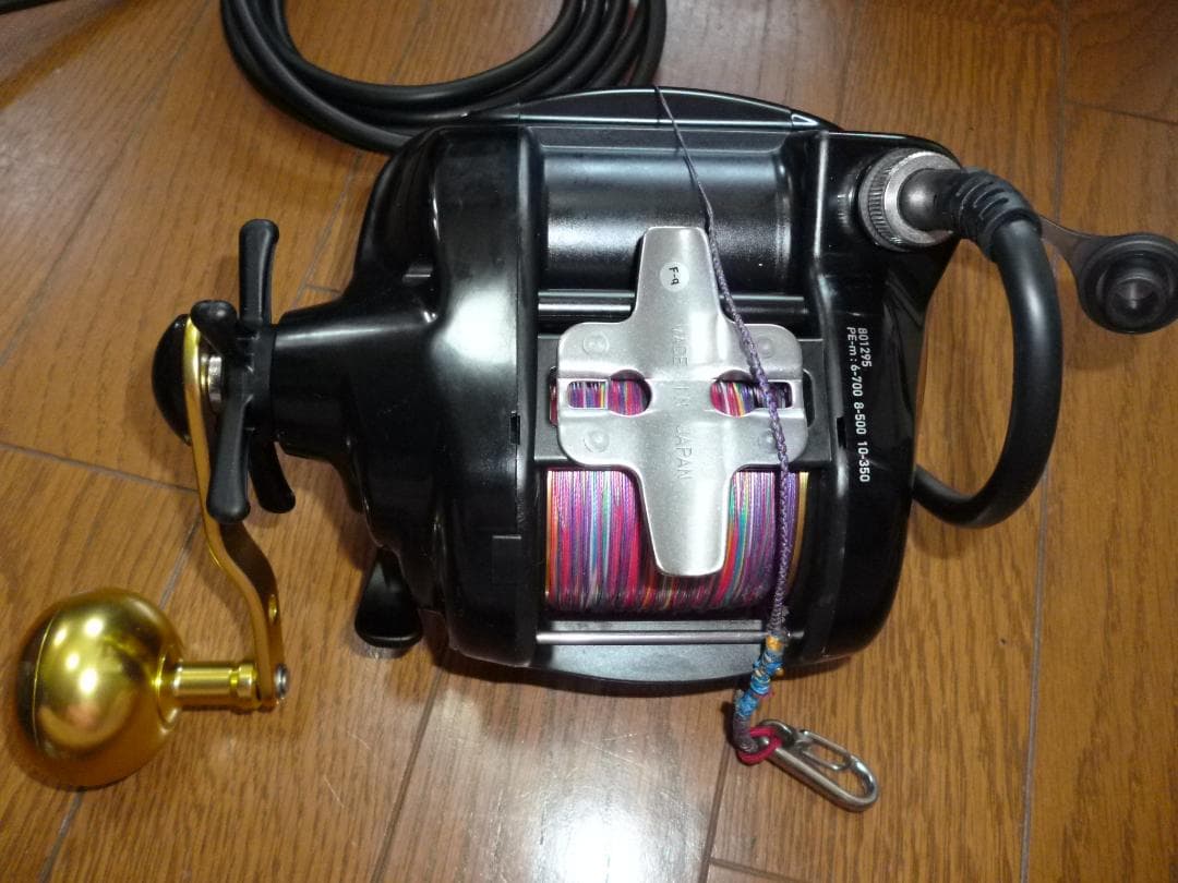 値下げ❗️電動リールdaiwa タナコン750！美品！8号500m付！大物用❗️