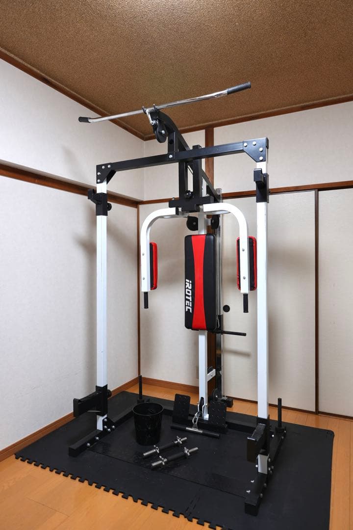 【引取限定/福岡市】IROTEC ホームジムセット 12万円相当(プレート無し)