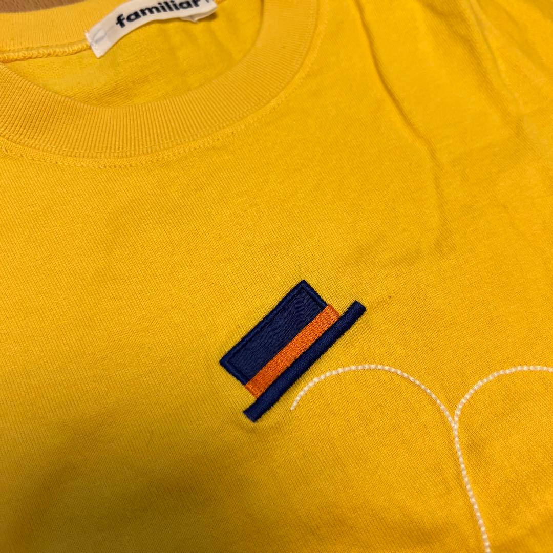 familiar クジラチェック柄Tシャツハーフパンツ帽子セット　110cm