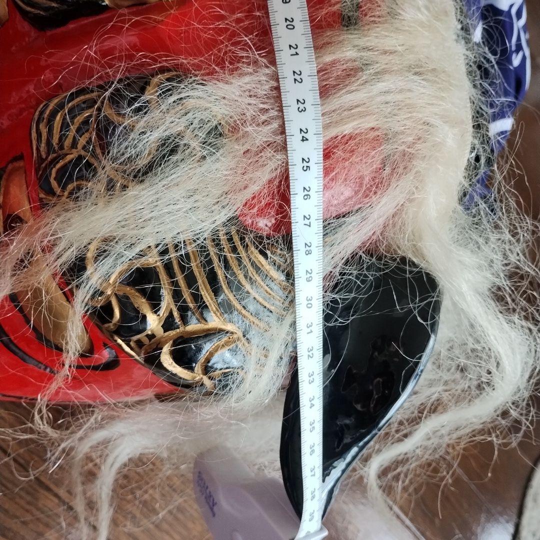 【さらに値下げしました】木製獅子頭