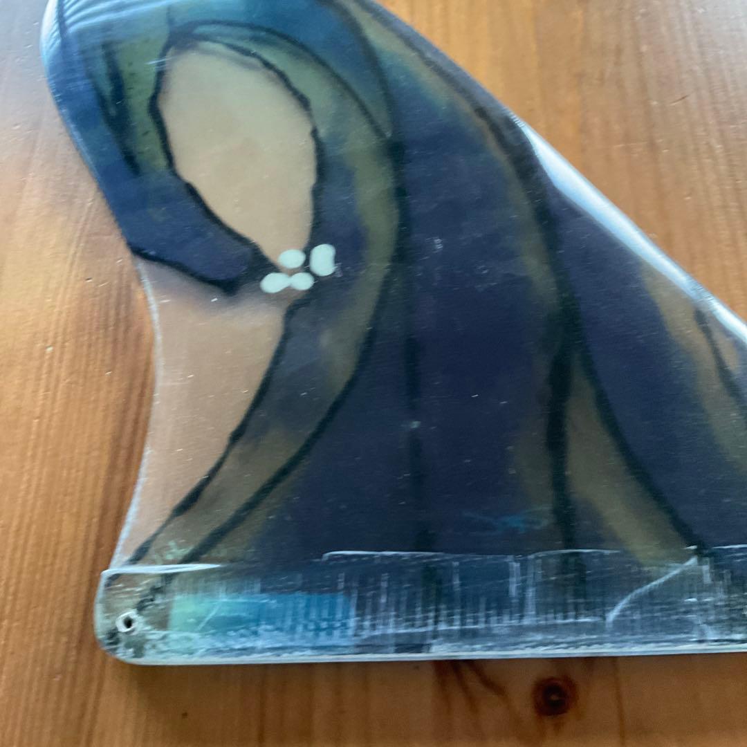 レインボーフィン ステンドグラスフィン10ロングボード用