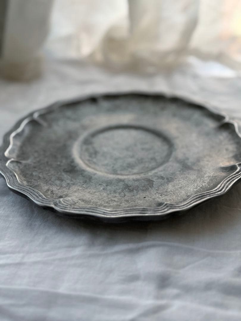 入手困難　co+fe コフェ　花リム　プレート　アスティエ　ハグオーワー雅姫　皿