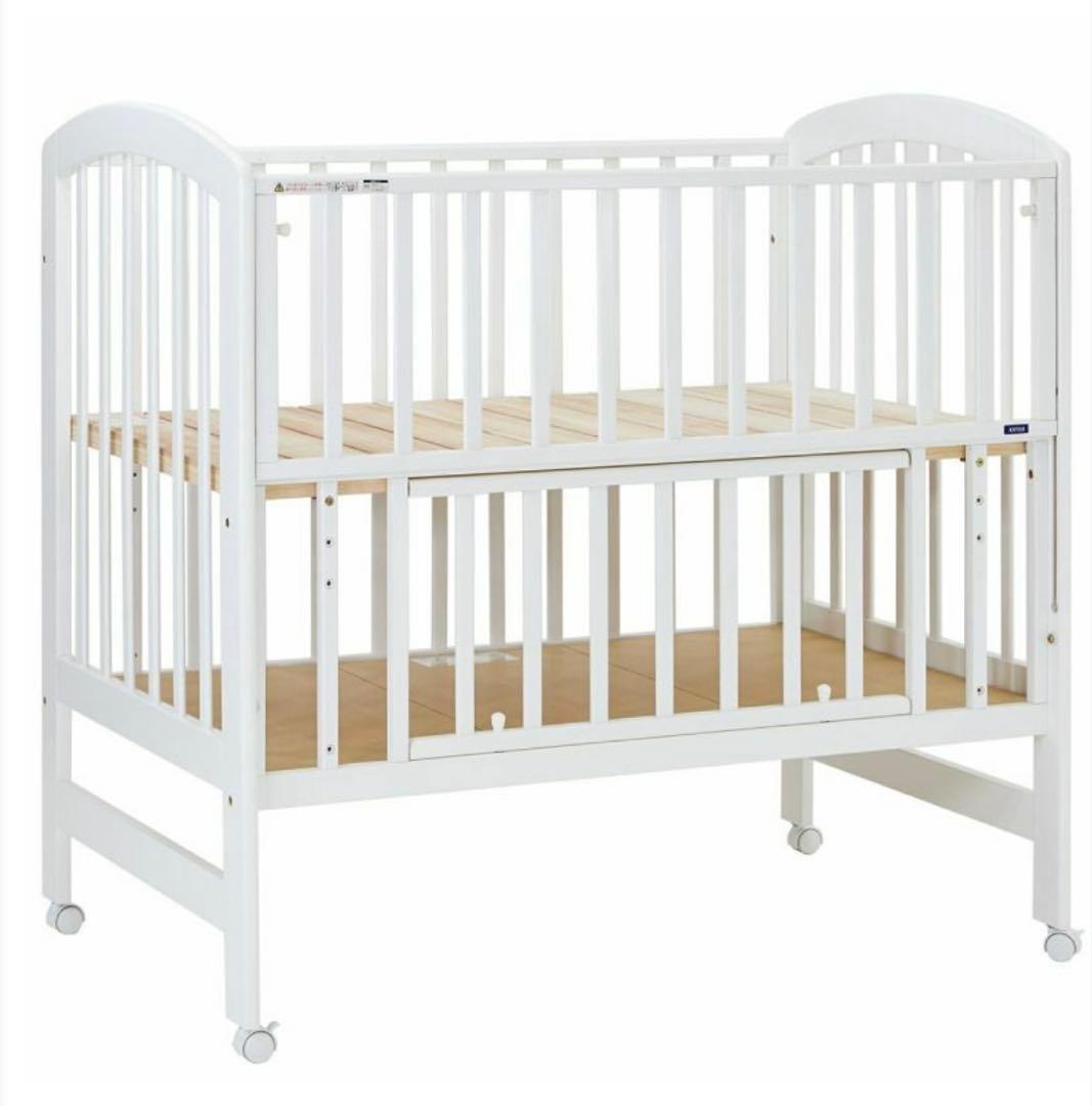 カトージ　ハイポジション　ベビーベット　レギュラーサイズ　ホワイト