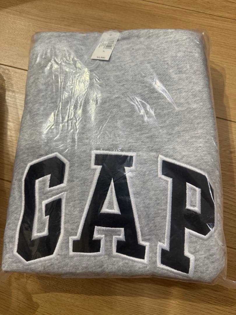 3点セットGAP ロゴ 犬 服パーカー 新品 XLサイズ ブラックグレーネイビー
