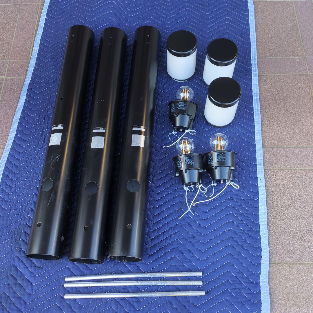 東芝LEDガーデンライトセット3本