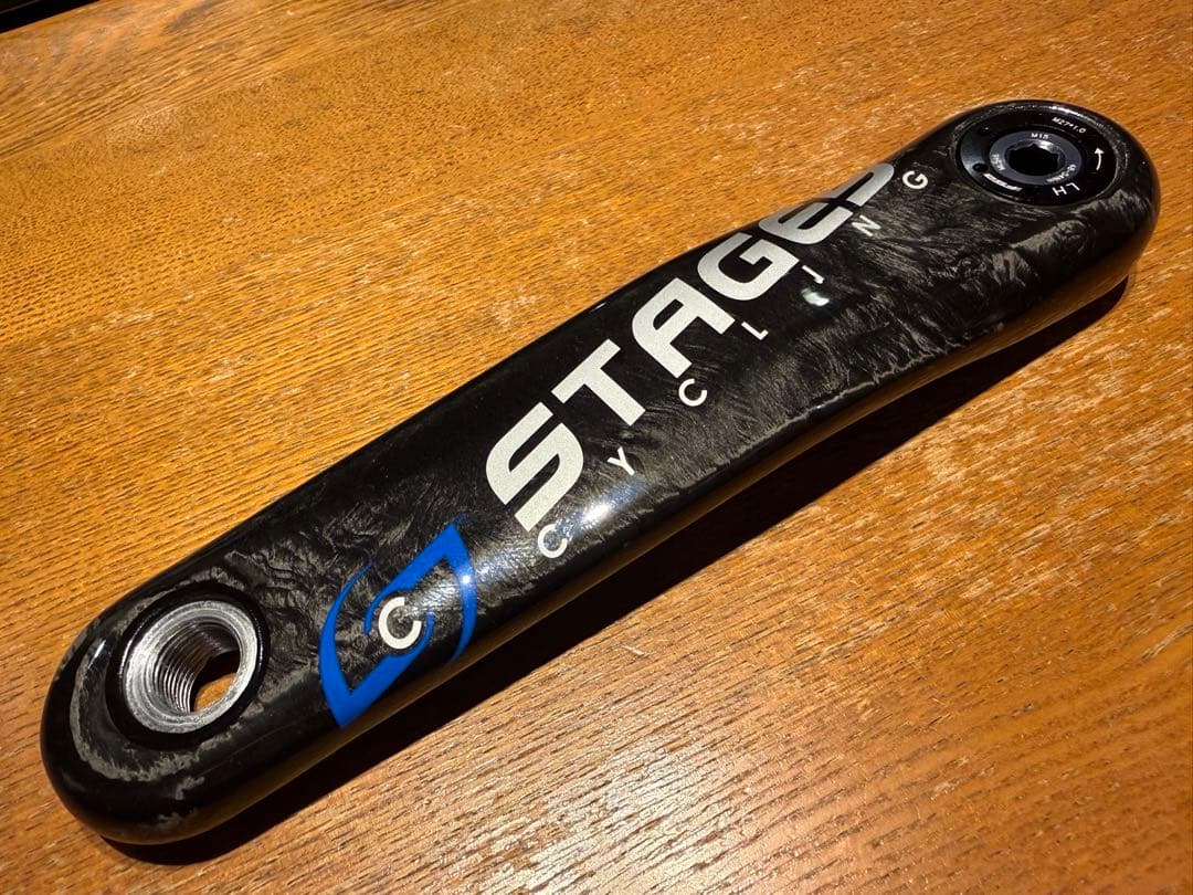 美品　STAGES パワーメーター　カーボン　GXP￼ 170mm
