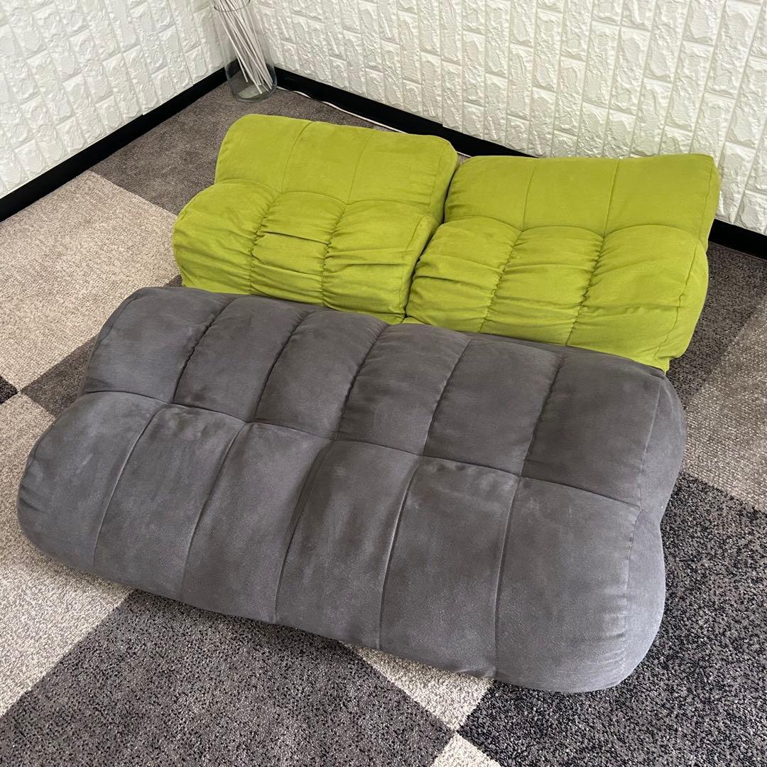 都内23区送料無料❗️ 座椅子ソファ　リクライニングローソファ✨