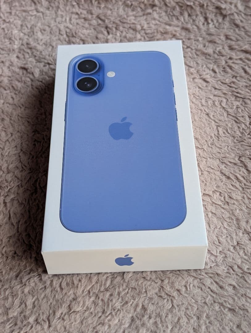 新品未開封 iPhone 16 128GB ウルトラマリン 　　　　 おまけ付き